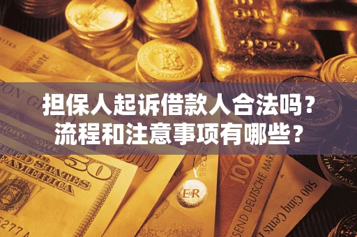北京担保人起诉借款人合法吗？流程和注意事项有哪些？