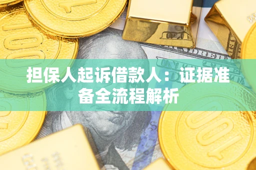 北京担保人起诉借款人：证据准备全流程解析