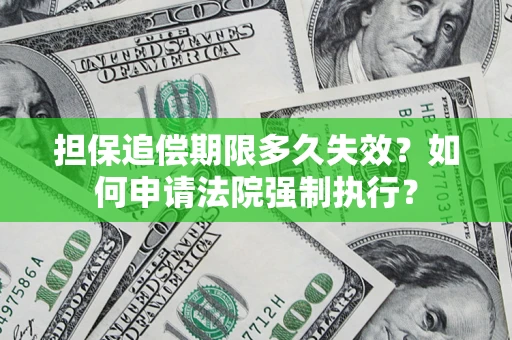 北京担保追偿期限多久失效？如何申请法院强制执行？