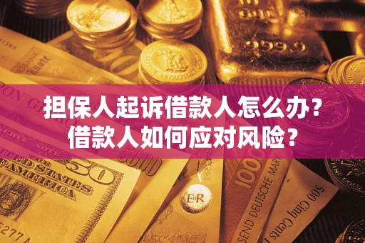 北京担保人起诉借款人怎么办？借款人如何应对风险？