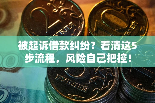 北京被起诉借款纠纷？看清这5步流程，风险自己把控！