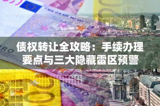 北京债权转让全攻略：手续办理要点与三大隐藏雷区预警
