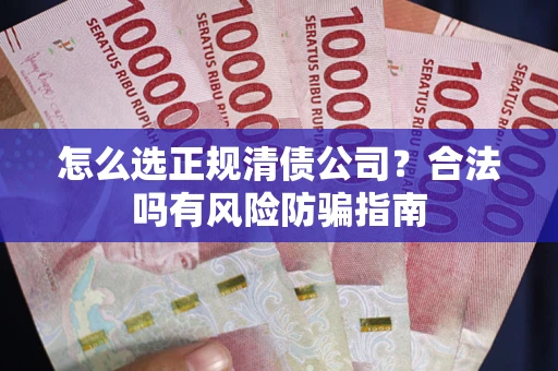 北京怎么选正规清债公司？合法吗有风险防骗指南